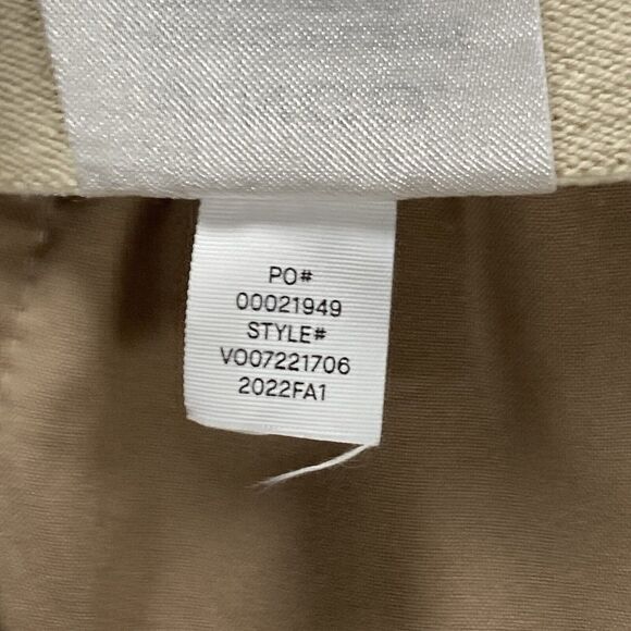 VINCE Pants Womens Size Small Tan Straight Leg Pleated Front Pull On Trousers - Picture 16 of 16